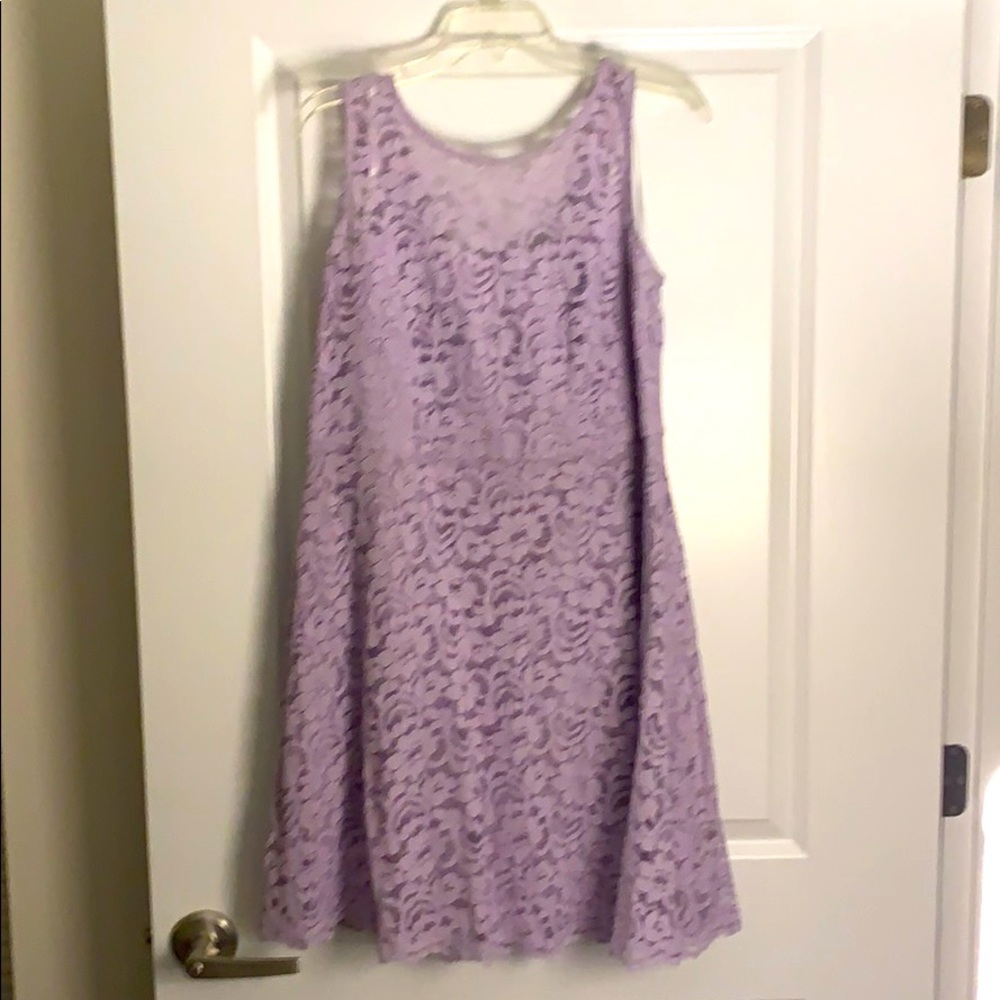 Iris lace bridesmaids dress